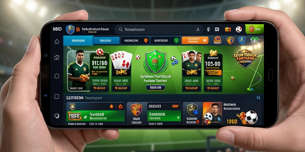 Tampilan gameplay taruhan olahraga di 88ID.