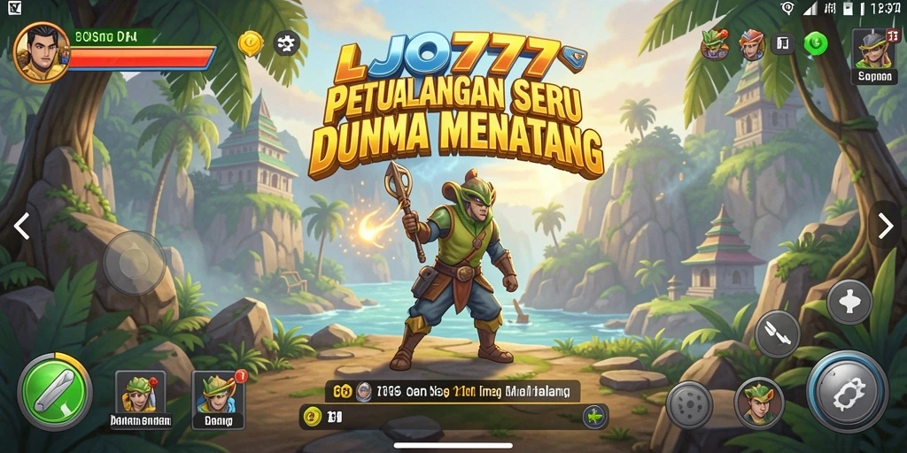 Gameplay seru dan menantang di dunia petualangan LJO777.
