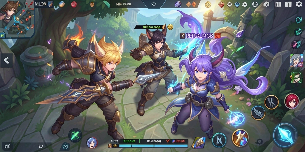 Tampilan menarik dari gameplay <strong>MLBB8</strong> yang penuh aksi.