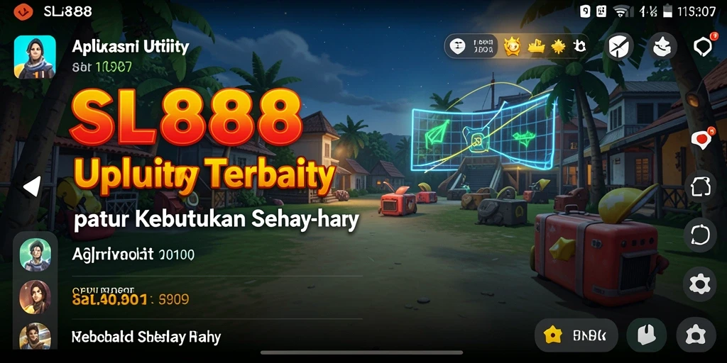 Tampilan antarmuka SL888 yang modern dan fungsional.