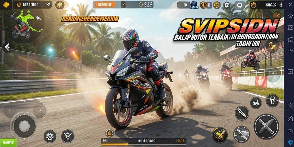 Tampilan gameplay mendebarkan dari SVIPSIDN yang memukau.